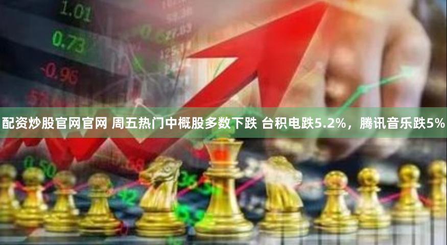 配资炒股官网官网 周五热门中概股多数下跌 台积电跌5.2%，腾讯音乐跌5%