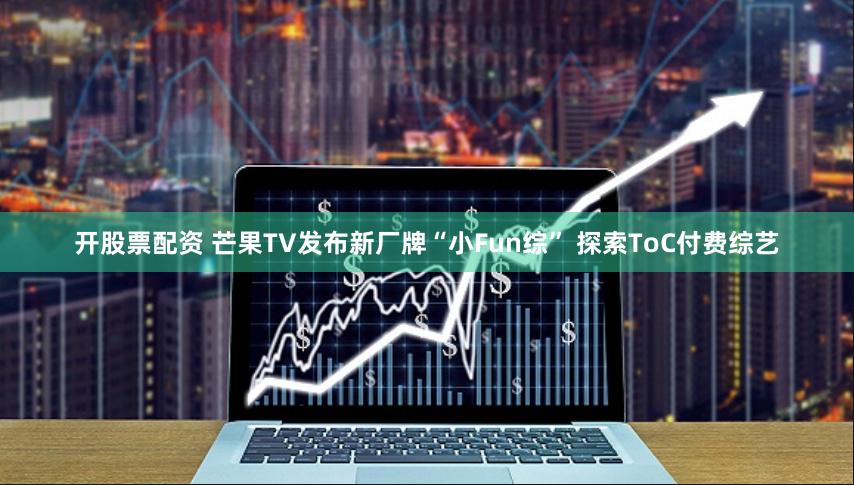 开股票配资 芒果TV发布新厂牌“小Fun综” 探索ToC付费综艺